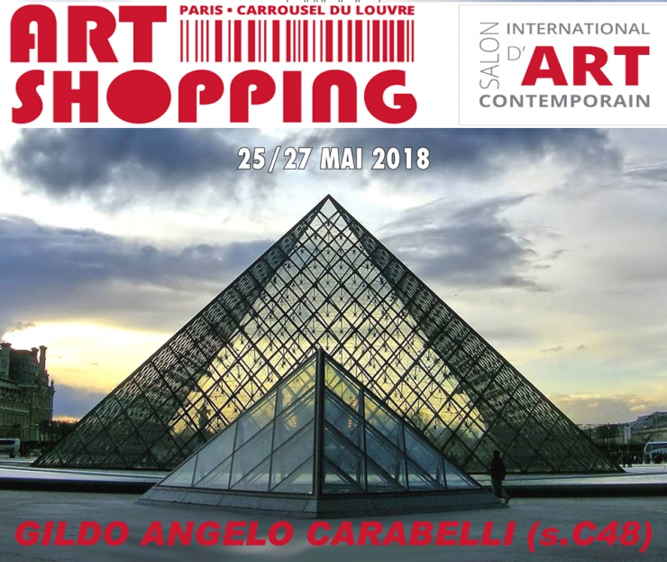 GILDO ANGELO CARABELLI al Museo del Louvre di Parigi ( Maggio 2018)